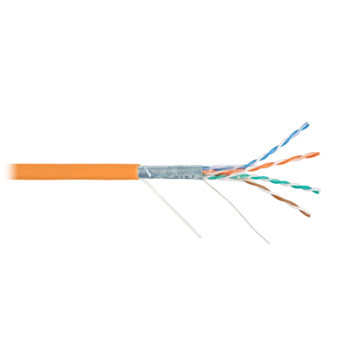 Кабель NIKOLAN F/UTP 4 пары, Кат.5e (Класс D), тест по ISO/IEC, 100МГц, одножильный, BC (чистая медь), 24AWG (0,50мм), внутренний, LSZH нг(А)-HFLTx Кабель NIKOLAN F/UTP 4 пары, Кат.5e (Класс D), тест по ISO/IEC, 100МГц, одножильный, BC (чистая медь), 24AWG (0,50мм), внутренний, LSZH нг(А)-HFLTx
